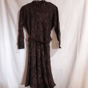 Petrina Women's Sweater Dress Flare Size:W34" L38"